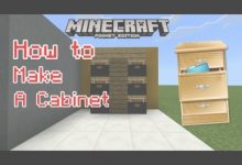 How To Make A Cabinet In Minecraft