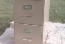 Refinishing Metal File Cabinet