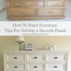 How To Paint Stained Furniture