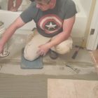 How To Replace Bathroom Floor