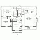 3 Bedroom Floor Plans Homes