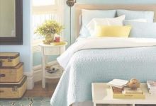 Baby Blue And Yellow Bedroom