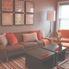 Orange Decor For Living Room