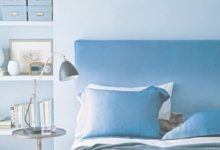 Monochromatic Blue Bedroom