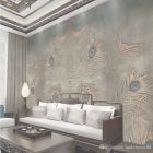 Peacock Bedroom Wallpaper