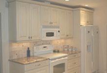 White Appliances With Cream Cabinets