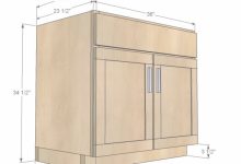 Kitchen Base Cabinet Plans Free