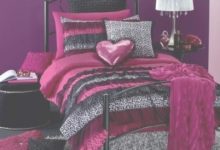 Pink Leopard Print Bedroom