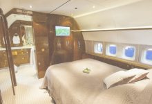 Private Jet With Bedroom And Shower