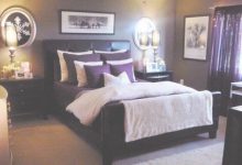 Black Grey Purple Bedroom
