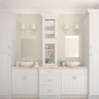 Unassembled Bathroom Vanity Cabinets