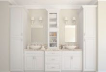 Unassembled Bathroom Vanity Cabinets