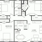 3 Bedroom Apartment Blueprints