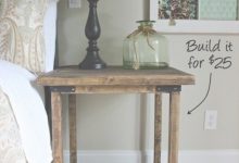 Bedroom End Table Plans