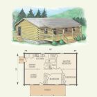 Three Bedroom Log Cabin Plans