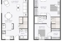 2 Bedroom Townhouse Designs