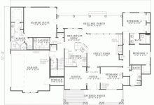 4 Bedroom House Plans One Story