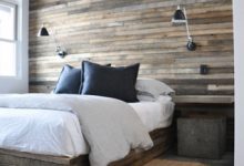 Reclaimed Wood Bedroom Wall