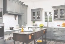 Gray Cabinet Kitchen