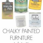 Best Top Coat For Painted Furniture