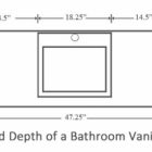 Bathroom Cabinet Depth