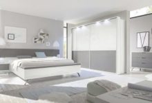 White Gloss And Wood Bedroom Furniture