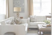 White Leather Living Room Furniture