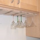 Under The Cabinet Wine Glass Rack