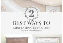 How To Paint Laminate Furniture