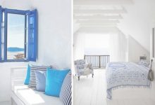 Santorini Inspired Bedroom