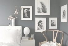 Charcoal And White Bedroom