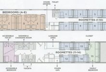 Amtrak Bedroom Layout