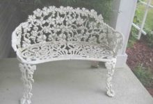 Antique Cast Iron Garden Furniture For Sale