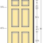 Average Bedroom Door Size
