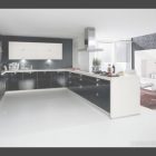 Black White And Gray Kitchen Design