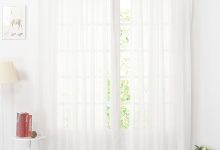 White Sheer Curtains Bedroom