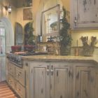 Rustic Painted Kitchen Cabinets