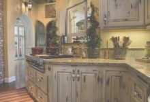 Rustic Painted Kitchen Cabinets