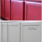 Painting Over Painted Cabinets