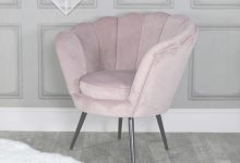Dusky Pink Bedroom Chair