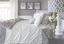 Gray White Bedroom