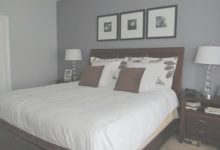 Brown Gray And Blue Bedroom