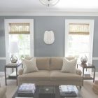 Grey And Tan Living Room