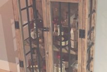 Homemade Liquor Cabinet