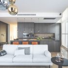 Modern Living Room And Kitchen Design