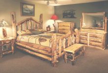 Log Wood Bedroom Furniture