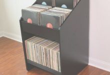 Record Album Storage Cabinet