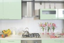 Modern Green Kitchen Cabinets