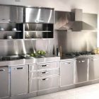 Stainless Cabinets Kitchen