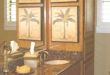 Palm Bathroom Decor